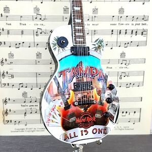 HARD ROCK SEMINOLE HOTEL & CASINO TAMPA MINI GUITAR